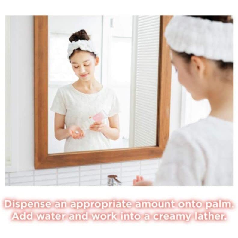 Miniatura 4 de BCL Momopuri - Limpiador hidratante para la cara, espuma nutritiva para aliviar la humedad con bacterias de ácido láctico (5.29 oz5 onzas)