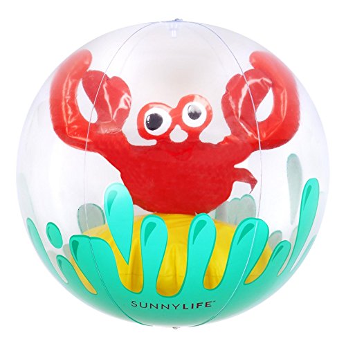 Preisvergleich Produktbild Sunnylife Aufblasbarer Strandball Krebs rot