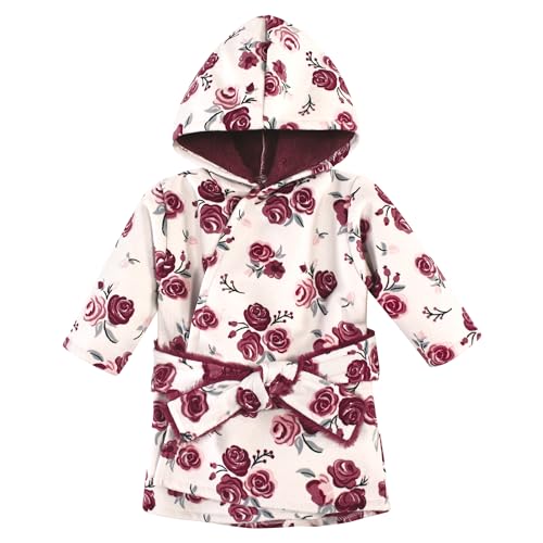 Image of Hudson Baby Unisex BabyMink with Faux Fur Lining Pool and Beach Robe Cover-ups