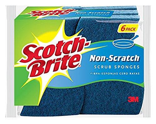 Scotch-Brite Non-Scratch Scrub Sponge, 18-Sponges