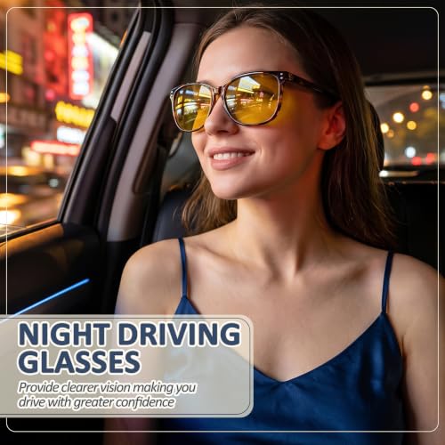 Image of LVIOE Night Vision Driving Glasses for Women Polarized