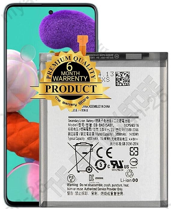 Image of Original EB-BA515ABY Battery for Samsung Galaxy A51 SM-A515 SM-A515F Battery with 6 Month Warranty*** (P313)