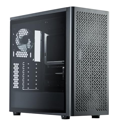 Image of Cooler Master Elite 502 Lite ATX High Airflow Minimalist PC Case, 410mm GPU Max, Compatible RTX 5090|RX 7090 XT, 360mm AIO Max, Type C, Tempered Glass, 120mm Fan, Intakes Grill