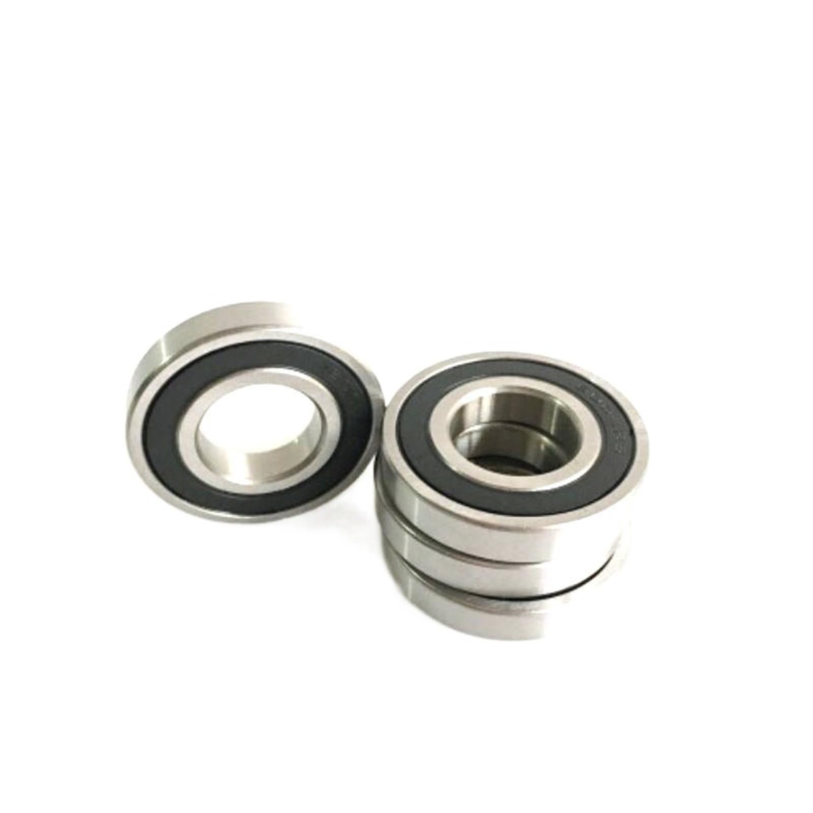HCVYQMMJ Bearing 6005-2RS 25x47x12 Shielded Deep Groove Ball Bearings Single Row 10Pcs