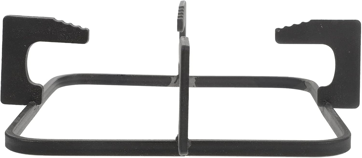 Luxshiny Gas Stove Rack 8.14X8.14X2.36 Inch Cast Iron Burner Support Non-Slip Kitchen Stove Bracket for Wok and Pot Cooking Accessory