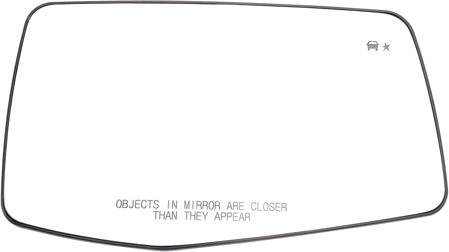 Passenger Side Mirror for Silverado Sierra 1500 2500 3500 2019-2025 Right Side Mirror Glass Replacement with BSD