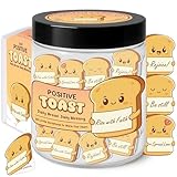 Positive Toast Scripture Jar – 60 Daily Bible Blessings, Christian Encouragement Cards, Faith Gift for Women, Teens, Kids & Coworkers