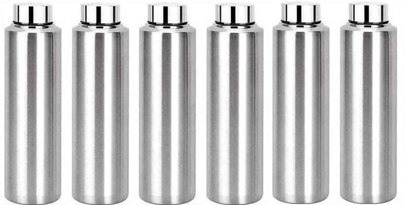 Image of Appeasy Stainless Steel Drink ware Tableware Water Bottle For Fridge, School, Office, Gym, Travel| Fridge Bottle (6)