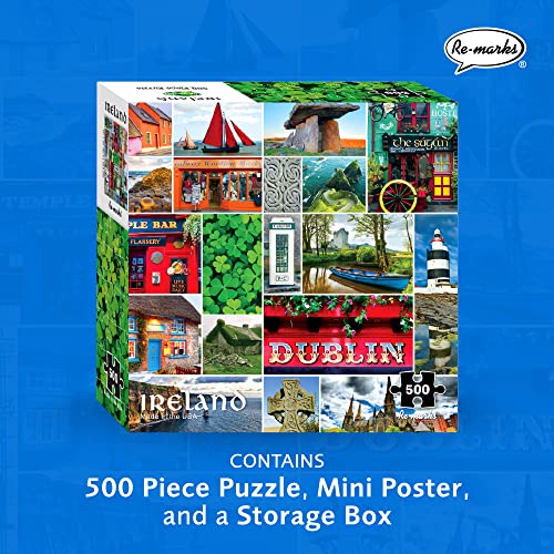 Rompecabezas Re-marks Irlanda, 500 piezas, para todas las edades miniatura 2