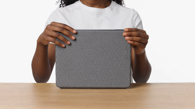 Logitech Combo Touch Tastiera Custodia Per IPad Pro 12.9" 5a/6a Gen Grigio