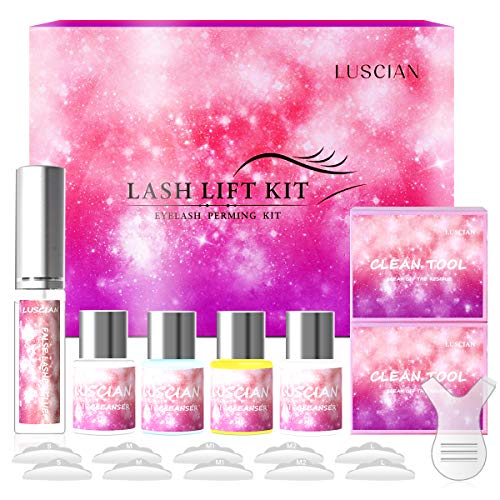 Lucian Lash Lift kit Professional Eyelash Perm Kit Eyelash Lamination Kit Lash Curling Kit Semi-Permanent Curling Perming Wave Suitable For Salon