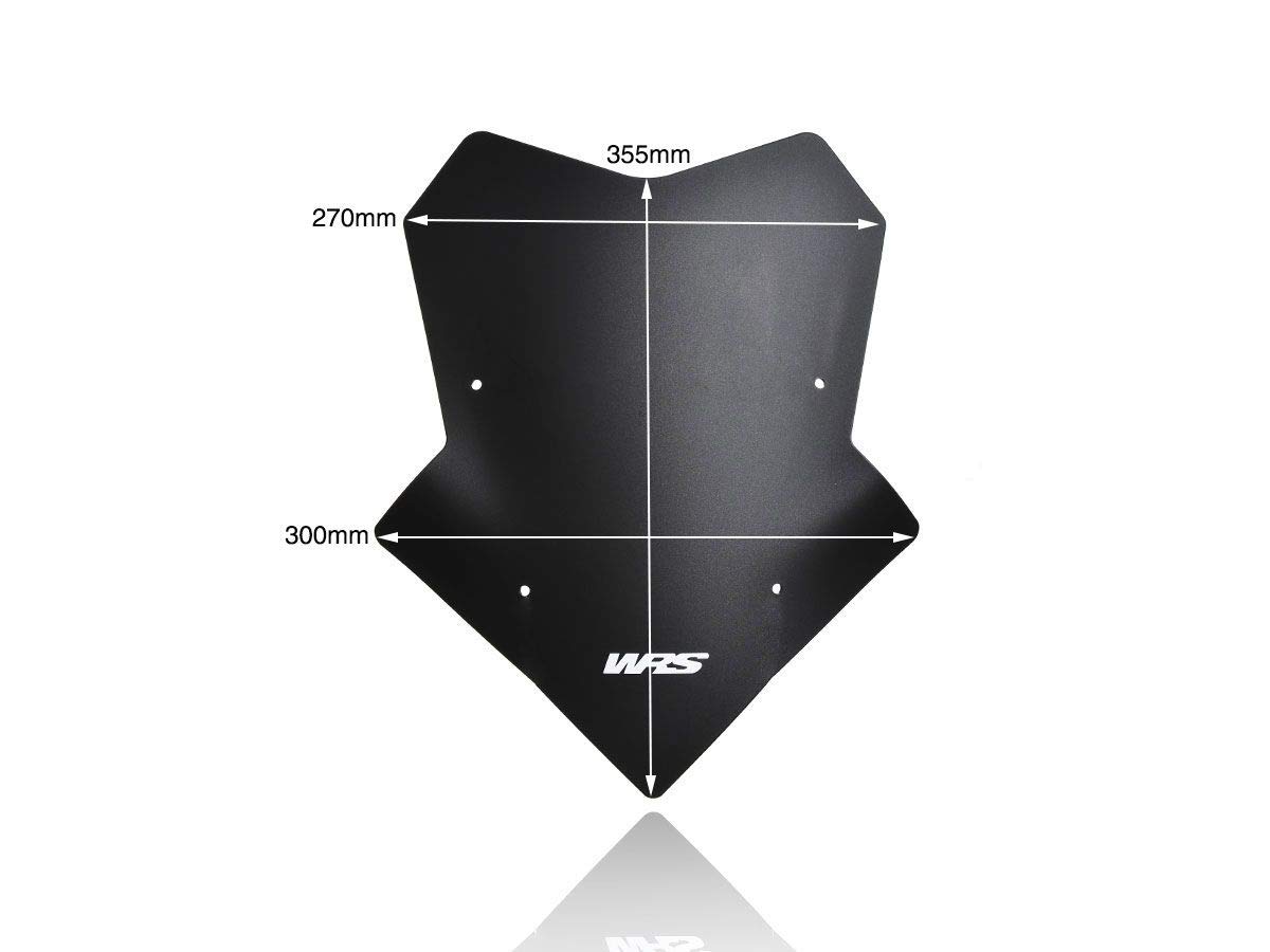 Parabrezza sportiva WRS MT-09 Tracer/GT 2018-2020 nero opaco