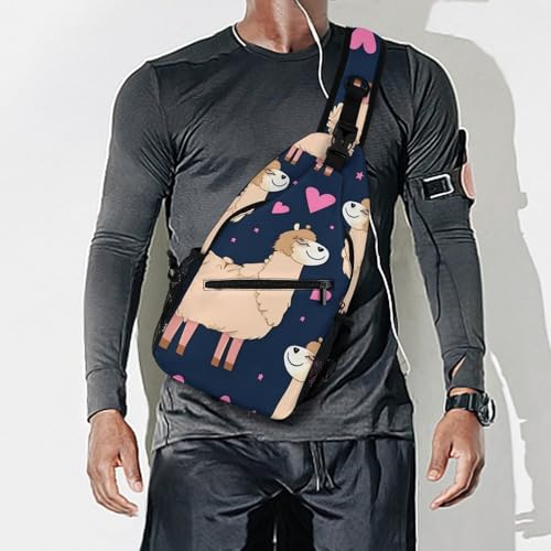 Morrales tipo sling con diseño blanco para adultos miniatura 7