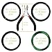 Kebinfen® Bonsai Training Wire Bonsai Wire kit for Bonsai Tree, with Bonsai Wire Cutter - Bonsai Wires Size 1.0 mm/ 1.5 mm/ 2.0 mm (128 Feet Total), Anti-Corrosion and Rust Resistant