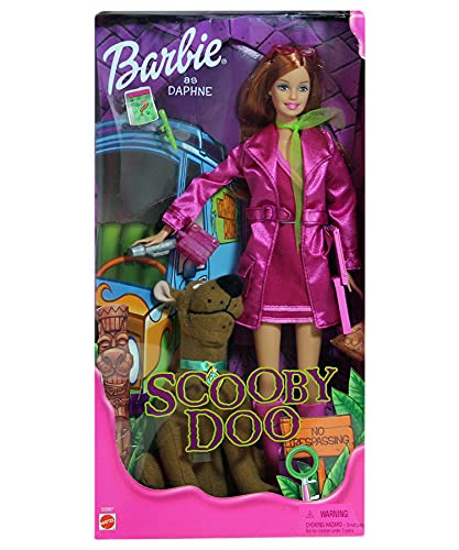 Muñeca Barbie como Daphne de Scooby Doo miniatura 1