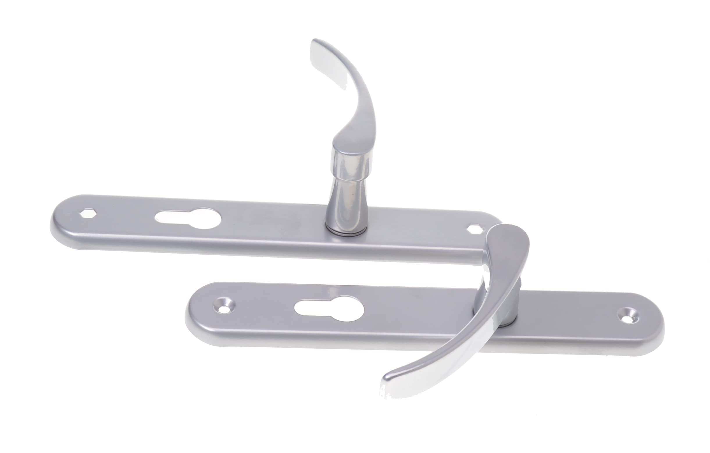 KOTARBAU® Set Di Maniglie Per Porta, 72 Mm, Targa Lunga Patina - Foto 6