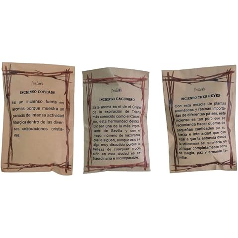 Inciensos auténticos Semana Santa de Cofrade, Cachorro y Tres Reyes - 150 Mix Cover