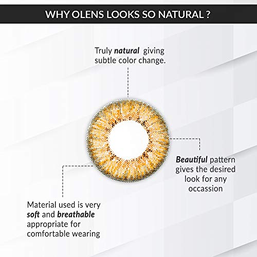 Image of OLENS Daily Pack 1Pair (0.00 Plano) - Coloured Contact Lens (Daily Disposable, 0.00)