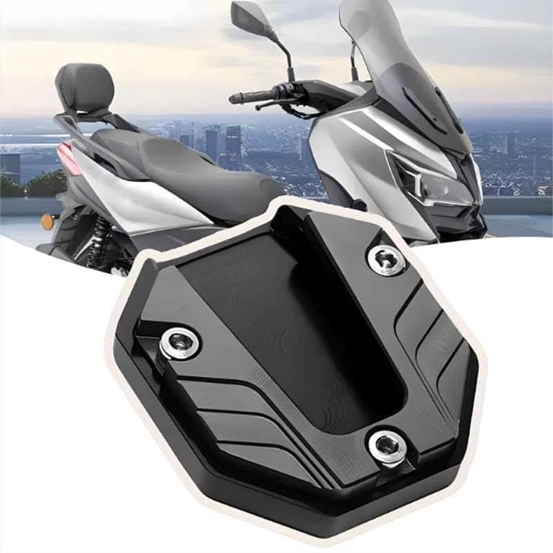 Plaque d'extension béquille Aprilia SR GT 200 aluminium