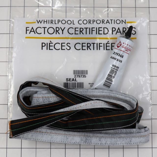 Amazon.com: 279735 Dryer Rear Drum Felt Seal with Adhesive