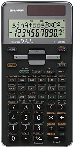 ഫ്രണ്ട് view of Sharp EL-520TG Scientific Calculator