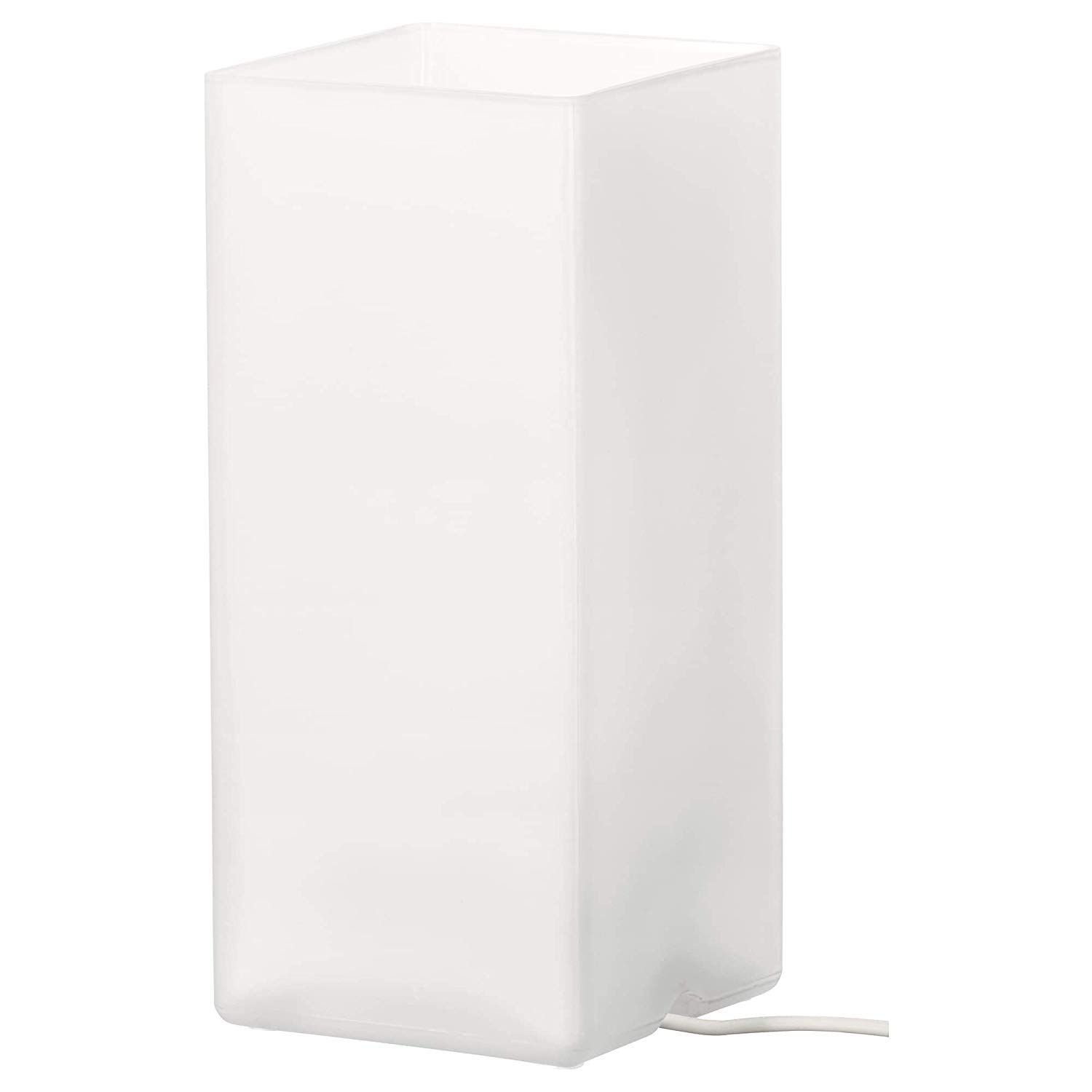 Ikea Grönö Lot de 2 lampes de table en verre dépoli Blanc