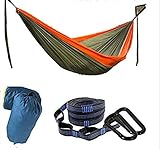 SAYGOGO 676422229611 Nylon Portable Parachute Hammock, Heavy-Duty, Compliant with Camping,...