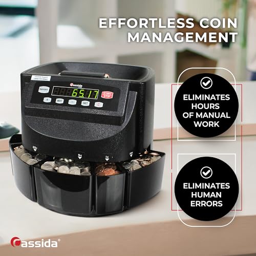 Image of Cassida C200 Coin Sorter, Counter and Roller