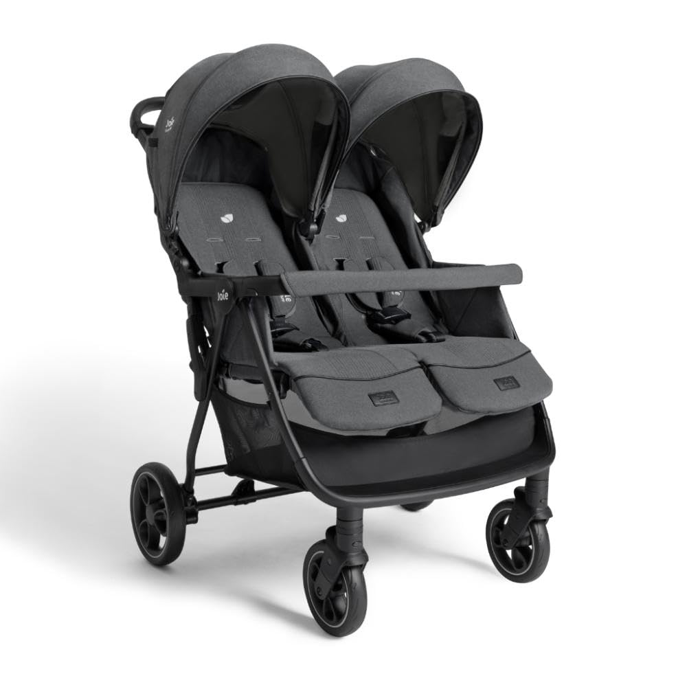 Carrinho de Bebê Para Gêmeos Estrella Chumbo Ebony - Joie Imagem do produto Carrinho de Bebê Para Gêmeos Estrella Chumbo Ebony - Joie