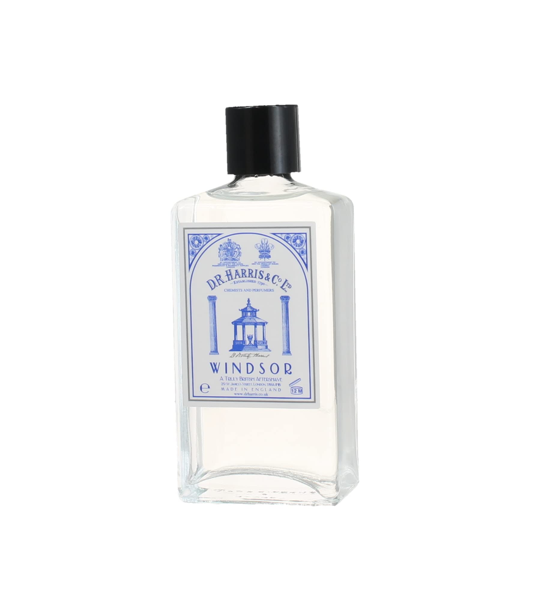 DR Harris & Co Windsor Aftershave Lotion with Citrus, Black Pepper & Cedarwood