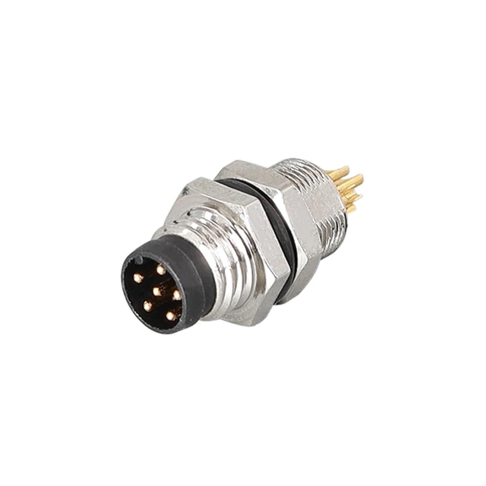 Conector M8 anticaídas de tensión para interruptor de proximidad con toma de aviación estanca