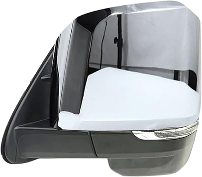 Car Side Rearview Mirror Assy,Compatible For Toyota Hiace 2019 2020 Auto With LED Turn Signal Electric Folding Mirror Assembly(Left+right)