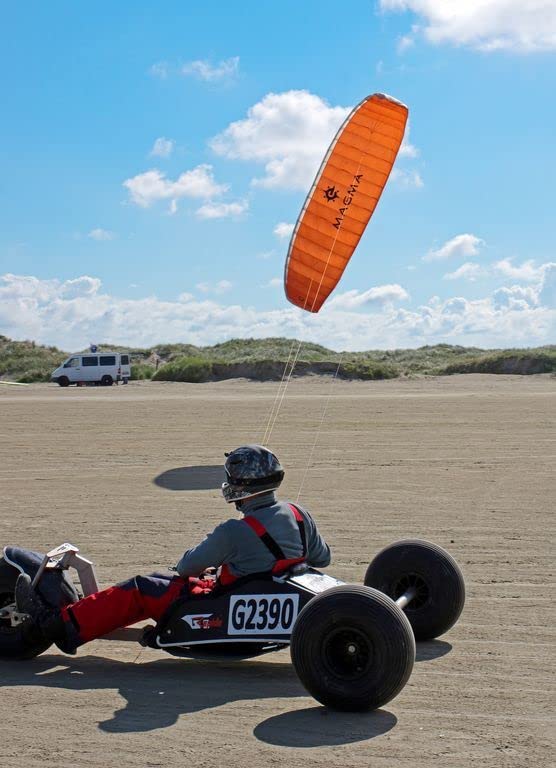 Elliot Magma III 1.5 m² – Aile de Traction 4 Lignes avec Poignées – sans Lignes – Idéale Débutants – Buggy & Mountainboard Elliot Magma III 1.5 m² – Aile de Traction 4 Lignes avec Poignées – sans Lignes – Idéale Débutants – Buggy & Mountainboard