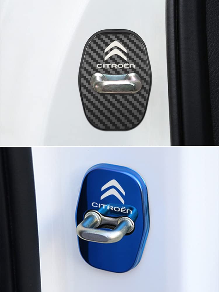 Amazon | MENGXQ 4pcsドアロック保護カバー車のドアロックカバー