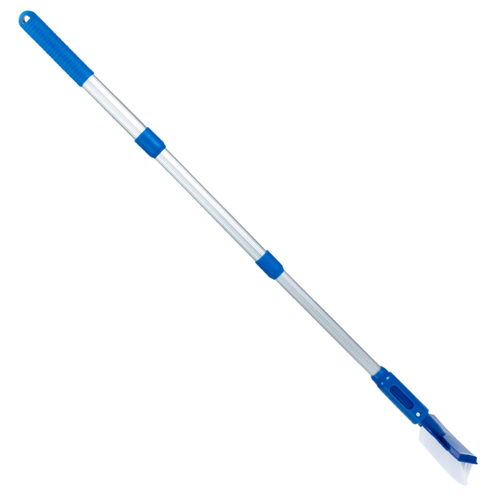 GANAZONO 1 Set Pool Cleaning Brush Floor Squeegee Pool Brush Head for inground Pools Pool Brush with Pole Nylon Brush Brush Durable Cleaning Brush Tile Wall Heavy Aluminum