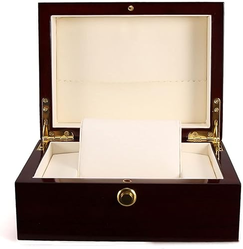 Miniatura 2 de Jewelry Boxes 7.08 Inch Retro Jewelry Box Storage Box Cosmetic Box Ring Earring Necklace Bracelet Watch Small Jewelry Storage Box Wooden Jewelry Box