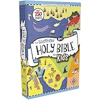 NIrV, The Illustrated Holy Bible for Kids, Hardcover, Full Color, Comfort Print