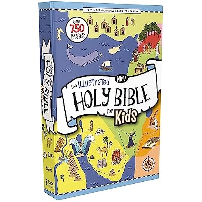 NIrV, The Illustrated Holy Bible for Kids, Hardcover, Full Color, Comfort Print