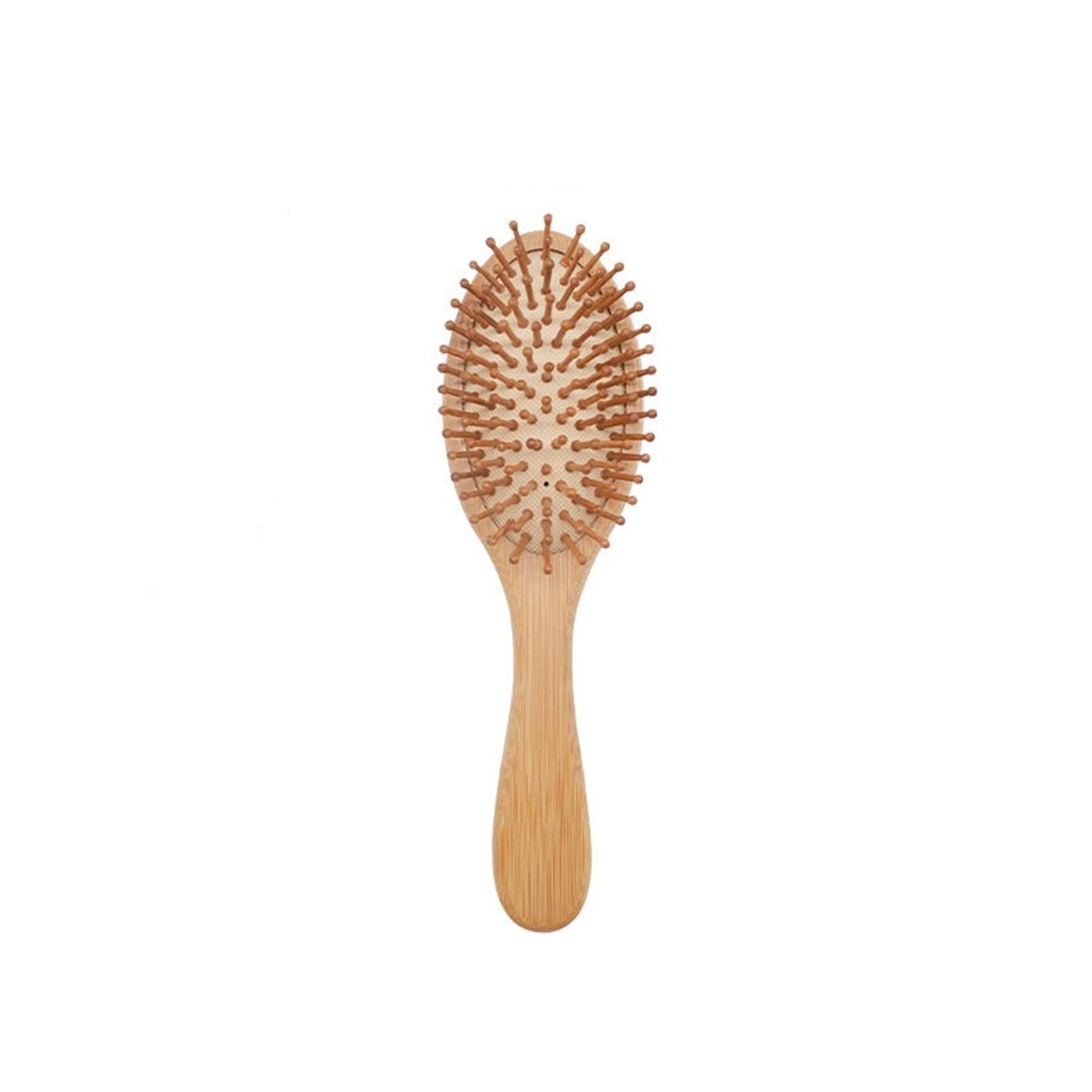Kissenkamm Haar Kopfhaut Holzkamm Home Curling for Lange Haare (Color : C)