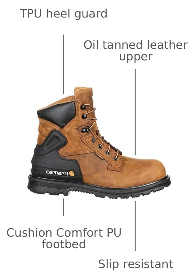 Image of Carhartt Footwear CMW6220 6-Inch Waterproof Work Boot