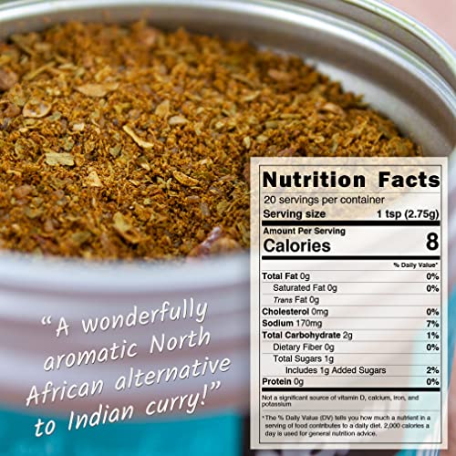 Nomu Rub Afri Asia Trio Set - African, Oriental & Moroccan Seasonings (3-Pack) - Premium Blends Of Herbs & Spices - No Msg Or Preservatives #TOP5