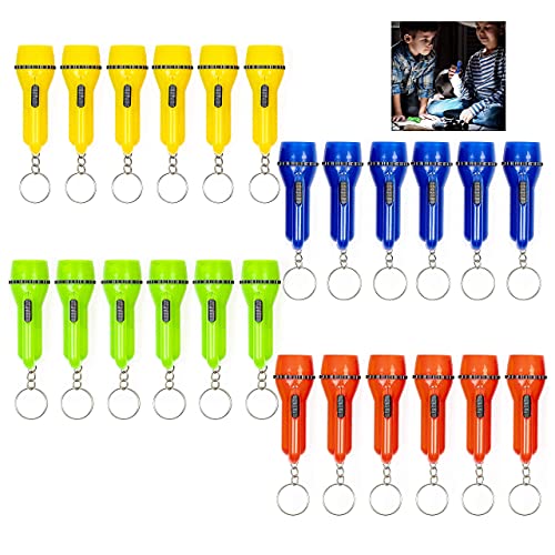 Confezione 4 Mini Torce LED A Forma Di Animale Per Bambini – Tigre, Pinguino, Leone, Topo, Con Batterie Incluse - 2