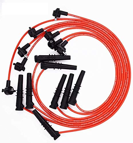 JEM&JULES 8 Pcs Spark Plug Wire Set for Ford Lincoln Mercury F-150 F250 V8 4.6L