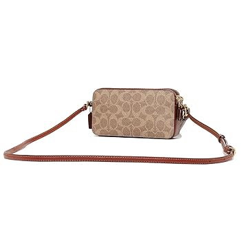 COACH ショルダーバッグ ブラウン/ベージュ COACH ショルダーバッグ シグネチャー ベージュ ブラウン｜Yahoo