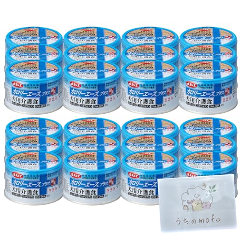 デビフ 缶詰 85g カロリーエース プラス 犬用 介護食 24個 高栄養フード 高カロリー 高齢 高齢犬 シニア犬 + うちのmofuティッシュ付き