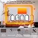 Coldfighting 180W Far Infrared Panel Heater Electric Heater Panel Wall Mounted/Ceiling Mounted, Suitable for Use Under Desk,Living Room, Bedroom CO2-Free Energy Efficient Electric Heater