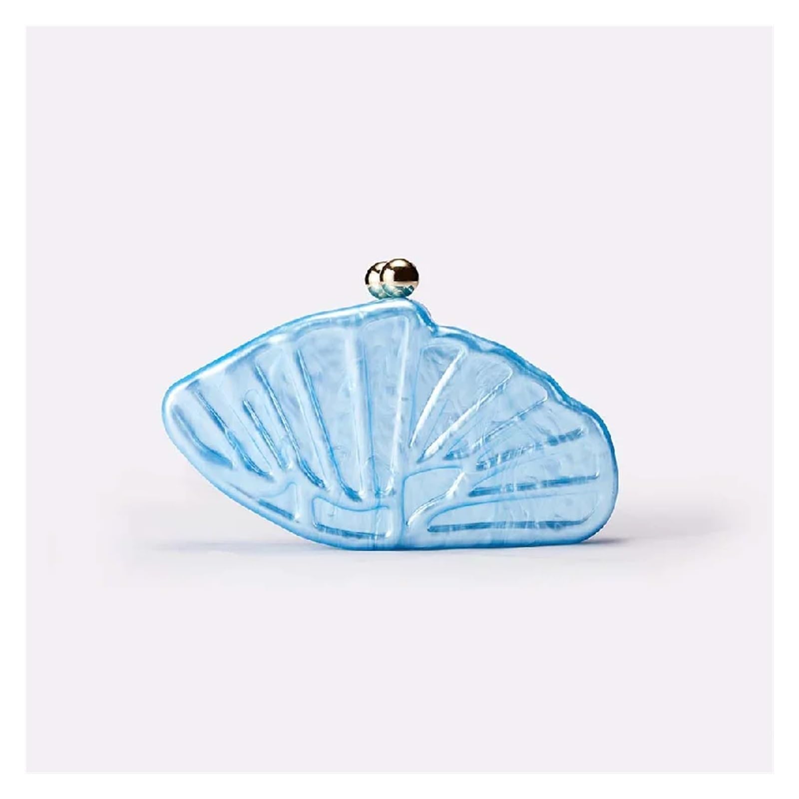 Luxuriöse Damen-Umhängetasche, fächerförmig, mit Muschelmuster, ideal for Hochzeiten und Abendveranstaltungen. Auch als Clutch, Schultertasche oder Perlentasche erhältlich Für Hochzeiten