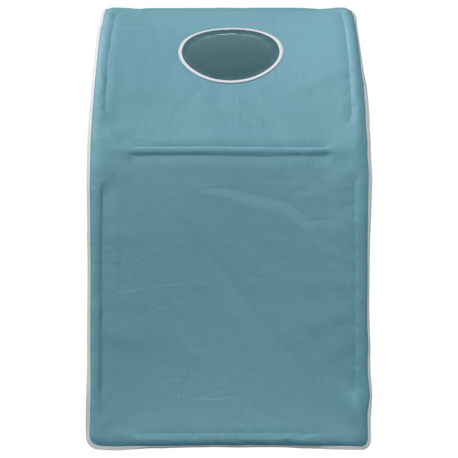 2 túneles de cama azul cielo 211 x 52,5 x 2 cm poliéster interior, accesorio para somier, elevador de cama, conector de cama, soporte para colchón, soporte de soporte, antideslizante, altura