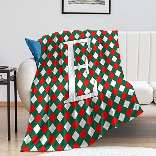Plaid buffle monogramme E, le cadeau de Noël personnalisé idéal pour sublimer un canapé - 8