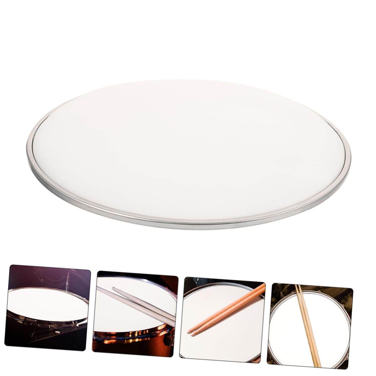 ifundom Drum Practice Pad Drum Skin Mesh Drum Heads for Snare Drum Head Replacement